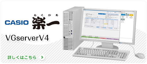 経営支援基幹システムソフトウェア CASIO楽一 VG-Server/VG-10-2